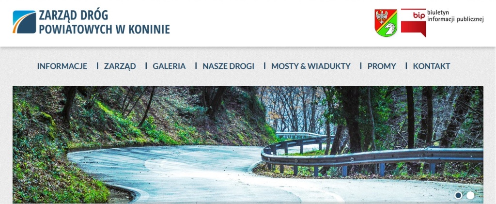 Przekierowanie do strony Zarządu Dróg Powiatowych w Koninie Przekierowanie do strony Zarządu Dróg Powiatowych w Koninie