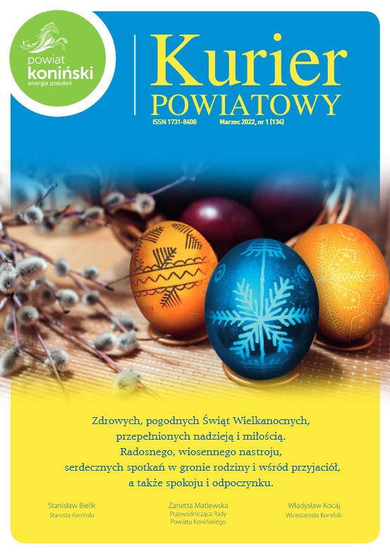 okładka Kuriera Powiatowego nr 1 w 2022 r.