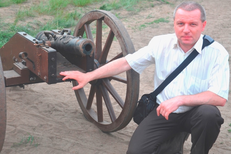 Maciej Grzeszczak, autor publikacji "Ignacewo 1863" Maciej Grzeszczak, autor publikacji "Ignacewo 1863"