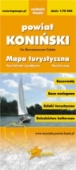 Mapa turystyczna powiatu konińskiego (okładka) Mapa turystyczna powiatu konińskiego (okładka)
